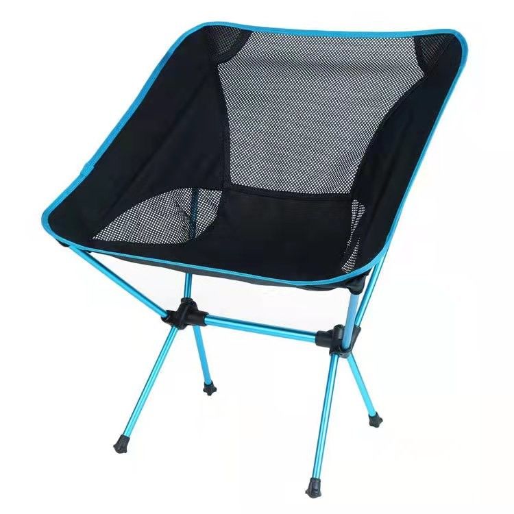 Silla plegable al aire libre plegable portátil simple silla que acampa y Pesca 