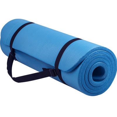 Rasgón anti inodoro no tóxico NBR de Pilates Mat Extra Thick High Density de la yoga
