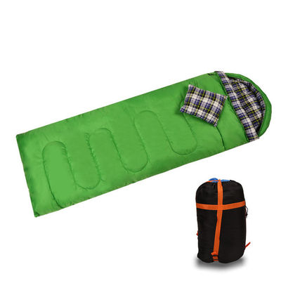 Poliéster impermeable inflable al aire libre del saco de dormir del invierno que acampa