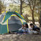 El acampar impermeable automático surge la fácil instalación de la persona de la tienda 3-4 para la familia