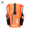 mochila impermeable IPX6 del alpinismo 35L para el canotaje Kayaking caminando Canoeing