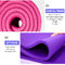 El rasgón anti NBR hace espuma color modificado para requisitos particulares 15m m grueso amistoso de la estera 10m m de la yoga de Eco