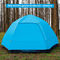 Tienda a prueba de viento de Decker Hexagon Camping Tent 5-6 de la prenda impermeable doble de la persona