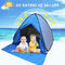La tienda ligera UPF 50+ de la protección solar de la playa automática surge para 2-3 personas