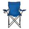 Doblez fácil de Carry Camping Chair 264lbs de la trompeta fuera de la silla de playa con el soporte de vaso
