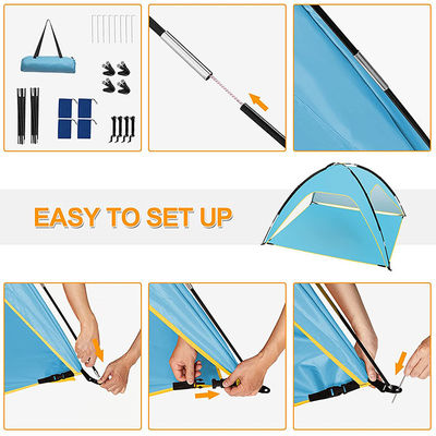Prenda impermeable Oxford fácil encima del refugio 1.5kg 83x83x51inches de Sun para las comidas campestres